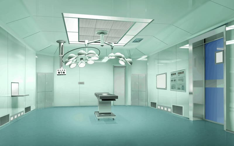 hospital examination room floor
